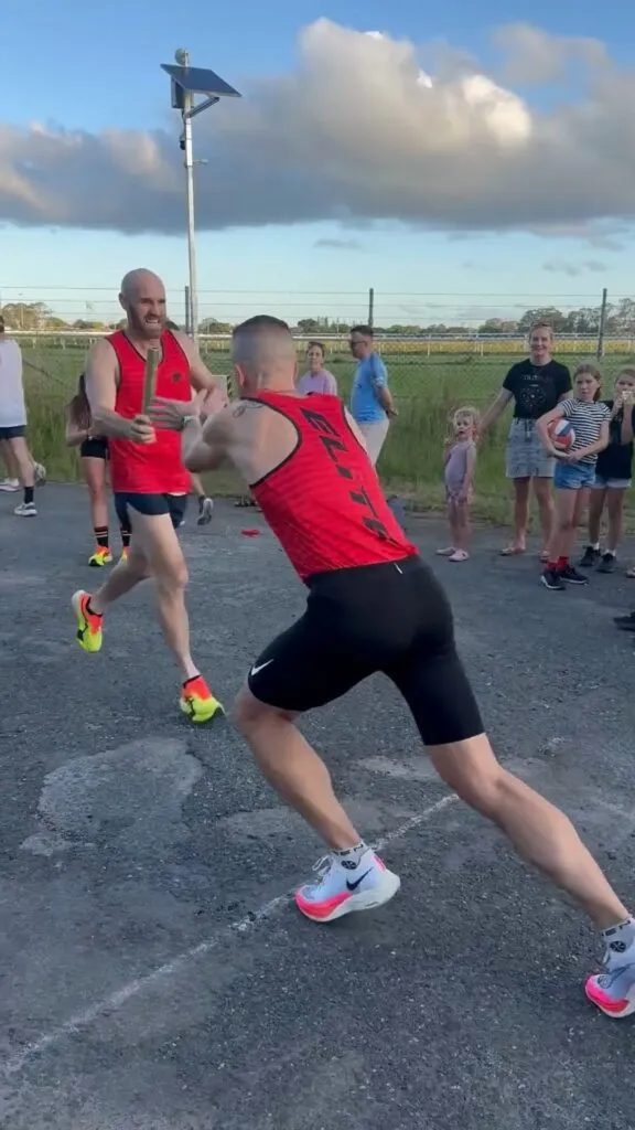 Road to Osaka week 7 training highlights featuring Bush Turkey Relay and Chiron workout merging feature